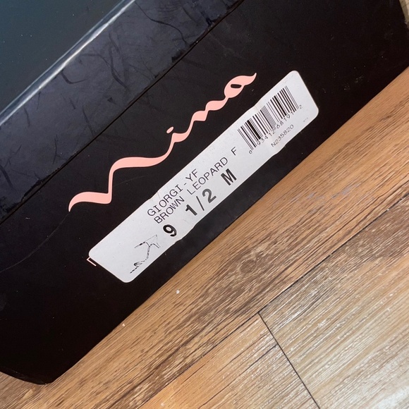 Nina | Giorgi Leopard Rhinestone Heels - Picture 5 of 5